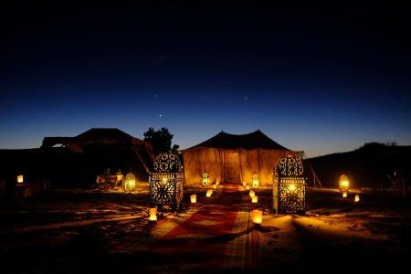 7 Days / 6 Nights : Marrakech  *Ouarzazate *Dades Gorges  *Todra Gorges  *Merzouga *Tazzarine *Fint Oasis *Back to Marrakech