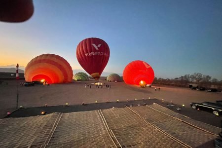 Sunrise Hot Air Balloon Adventure Over Marrakech – A Magical Experience!